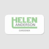 Helen Name Tag (Voorkant)