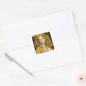 Helen of Troy, 1863 Vierkante Sticker (Envelop)