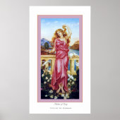 Helen of Troy ~ Evelyn De Morgan Poster (Voorkant)