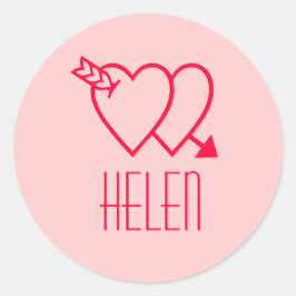 Helen Ronde Sticker