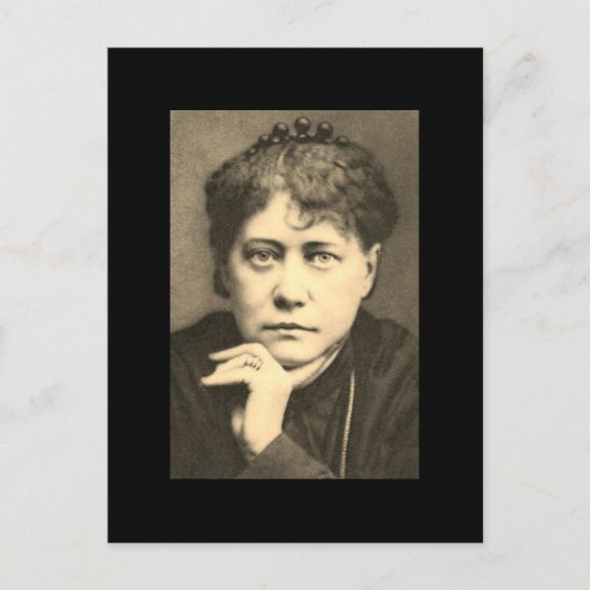 Helena Blavatsky Briefkaart (Voorkant)