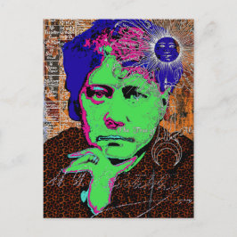 Helena Blavatsky Theosophy Occult Esoteric New age Briefkaart