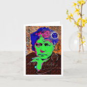 Helena Blavatsky Theosophy Occult Esoteric New Age Kaart (Gele Bloem)