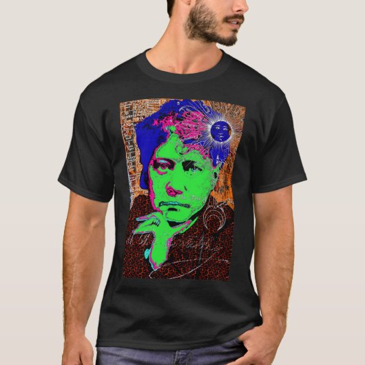 Helena Blavatsky Theosophy Occult Esoteric New Age T-shirt (Voorkant)
