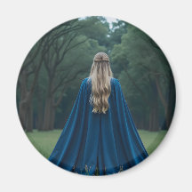 Helena Chevalier aan de rand van het bos