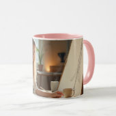 Helena Chevalier: Dromen schetsen in de studio Mok (Voorkant rechts)