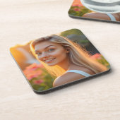 Helena Chevalier: Een eiland dat plastic omkeert Bier Onderzetter (Linkerzijde)