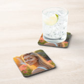 Helena Chevalier: Een eiland dat plastic omkeert Bier Onderzetter (Rechterzijde)