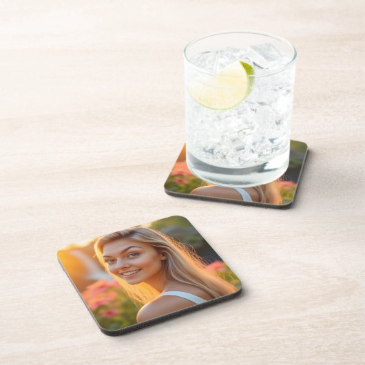 Helena Chevalier: Een eiland dat plastic omkeert Bier Onderzetter (Rechterzijde)