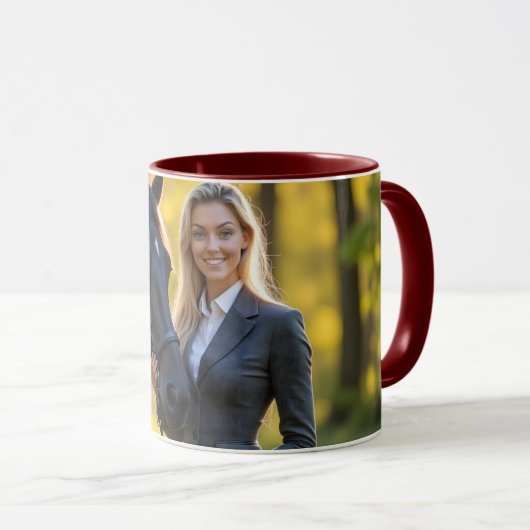 Helena Chevalier / Majestic Friese Companion Mok (Voorkant rechts)