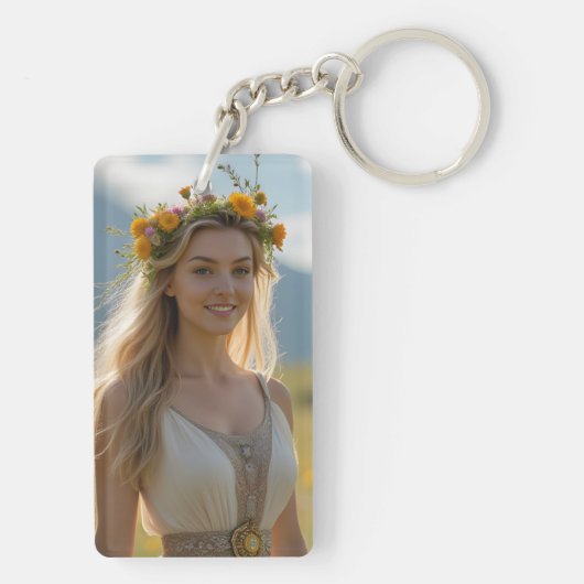 Helena Chevalier Portret Sleutelhanger Collectie (achterkant)