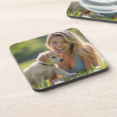 Helena Chevalier & Puppy Bier Onderzetter (Linkerzijde)