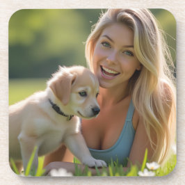 Helena Chevalier & Puppy Bier Onderzetter