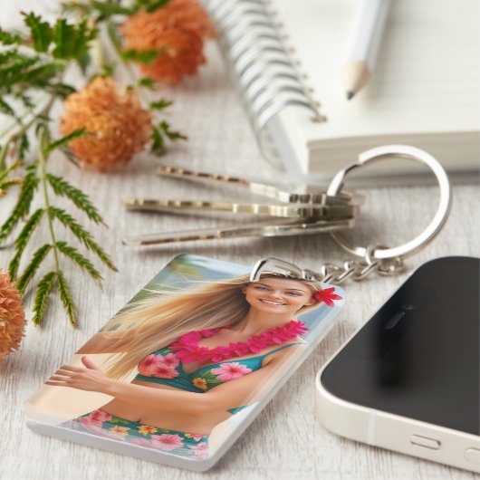 Helena Chevalier: Sereniteit aan de kust Sleutelhanger (Voorkant Rechts)