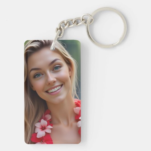 Helena Chevalier: Sereniteit aan de kust Sleutelhanger (achterkant)