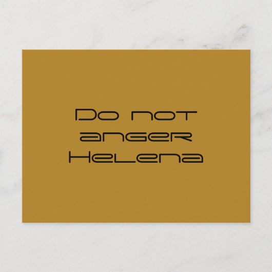 helena, citaat van Orphan Black TV show Briefkaart (Voorkant)