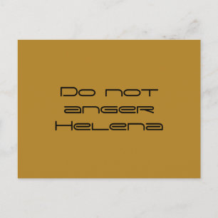 helena, citaat van Orphan Black TV show Briefkaart