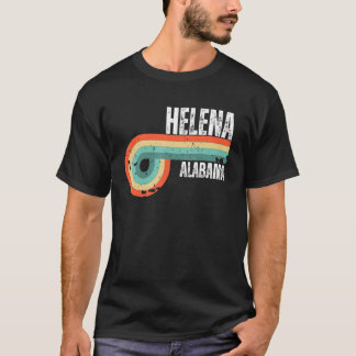Helena City Alabama State  Retro Souvenir T-shirt