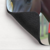 Helena en haar paard te midden van weelderig groen muismat (Hoek)