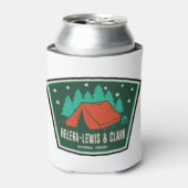 Helena-Lewis en Clark National Forest Camping Blikjeskoeler (Blikje Voorkant)