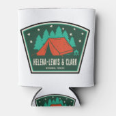 Helena-Lewis en Clark National Forest Camping Blikjeskoeler (Voorkant)