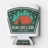 Helena-Lewis en Clark National Forest Camping Blikjeskoeler (Achterkant)