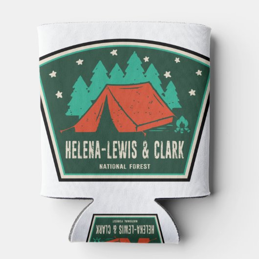 Helena-Lewis en Clark National Forest Camping Blikjeskoeler (Achterkant)