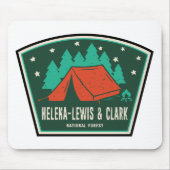 Helena-Lewis en Clark National Forest Camping Muismat (Voorkant)