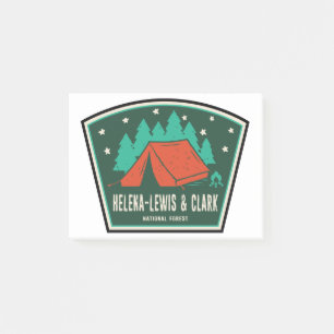 Helena-Lewis en Clark National Forest Camping Post-it® Notes