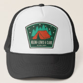 Helena-Lewis en Clark National Forest Camping Trucker Pet (Voorkant)