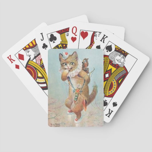 Helena Maguire Kat in een rieten bed Pokerkaarten (Achterkant)