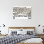 Helena, Mont Canvas Afdruk (Insitu (Slaapkamer))