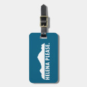 Helena Montana, alstublieft Bagagelabel (Voorkant verticaal)