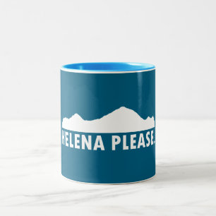 Helena Montana, alstublieft Tweekleurige Koffiemok