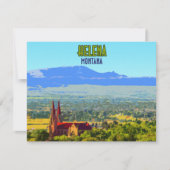 Helena Montana Sleeping Giant Mountains Flat Kaart (Voorkant)