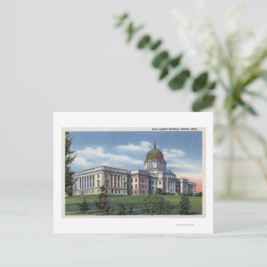 Helena, Montana - Uitzicht voor het staatskapitaal Briefkaart (Staand voorkant)