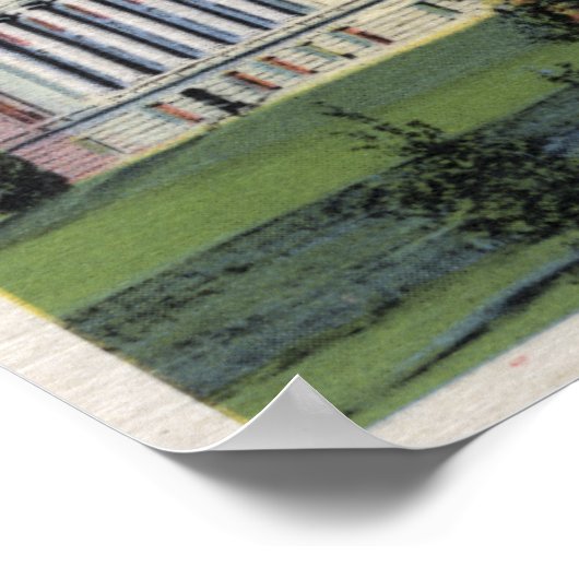 Helena, Montana - Uitzicht voor het staatskapitaal Poster (Hoek)