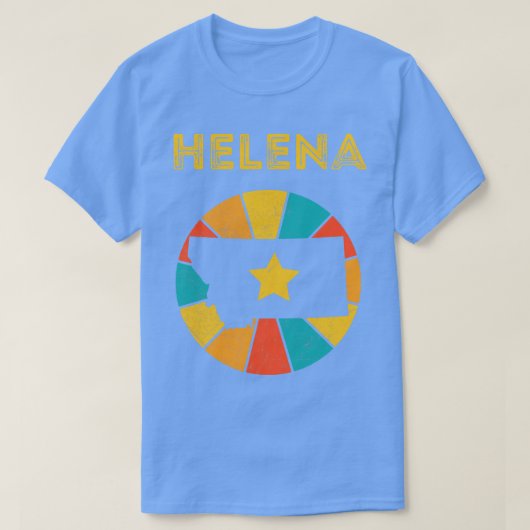 Helena Montana Vintage Verdrietig Souvenir 1 T-shirt (Design voorkant)
