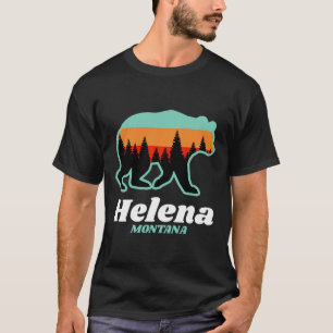 Helena Montana Vist snowboarden Beer T-shirt