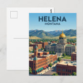 Helena, Montana VS Briefkaart (Voorkant / Achterkant)