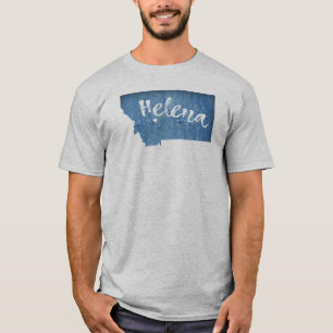 Helena Montana Wood Grain T-shirt