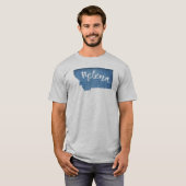 Helena Montana Wood Grain T-shirt (Voorkant volledig)