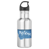 Helena Montana Wood Grain Waterfles (Voorkant)