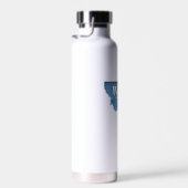 Helena Montana Wood Grain Waterfles (Rechts)