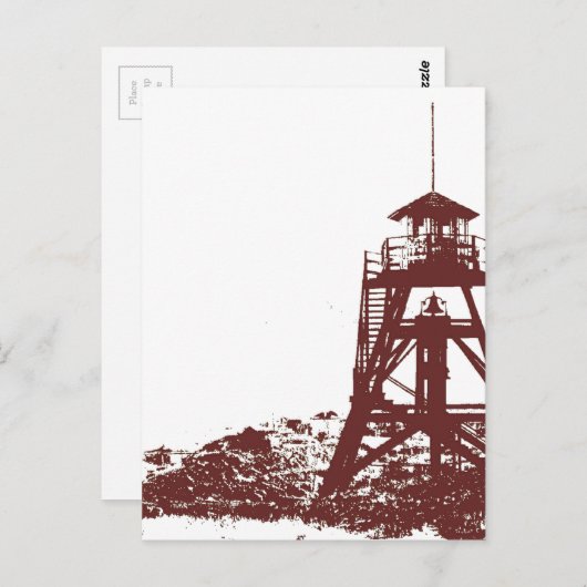 Helena MT Firetower Briefkaart (Voorkant / Achterkant)