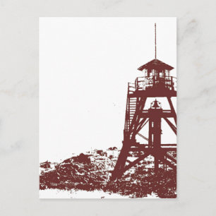 Helena MT Firetower Briefkaart