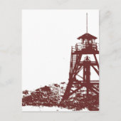 Helena MT Firetower Briefkaart (Voorkant)