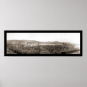 Helena, MT Foto 1907 Poster (Voorkant)