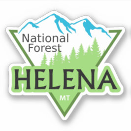 Helena National Forest Montana Sticker