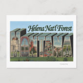 Helena Nat'l Forest, Montana Briefkaart (Voorkant)